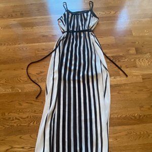 Striped Maxi Dress NWT - Size S